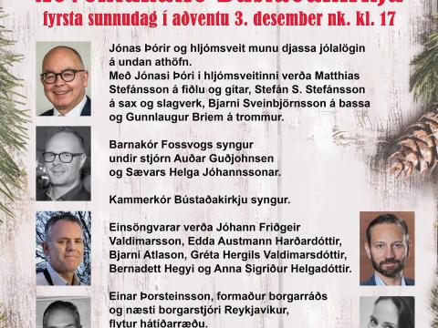 Aðventuhátíð Bústaðakirkju 2023