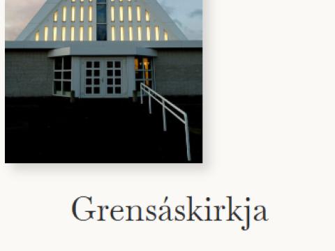 Grensáskirkja af síðu kyrrðarbænasamtakanna