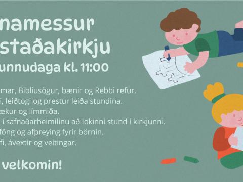 barnamessur, haust 2025