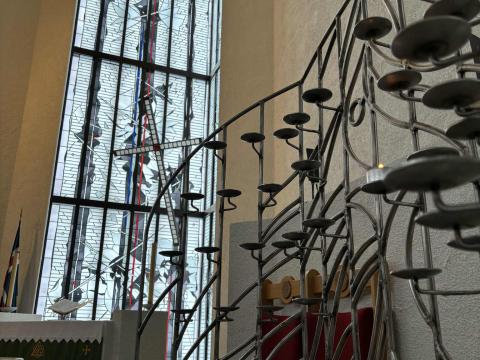 Bænastandur Bústaðakirkju, okt 2025