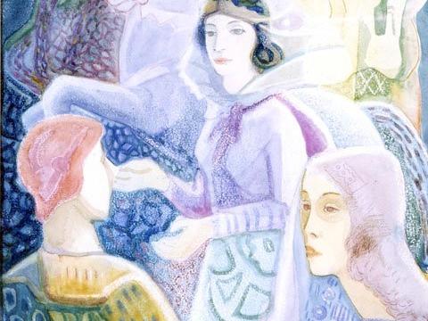 stóð ég út í tunglsljósi