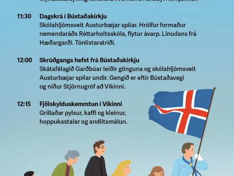Sumardagurinn fyrsti 2026, dagskrá