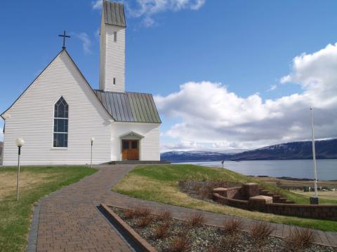 Hallgrímskirkja í Saurbæ, ágúst 2026